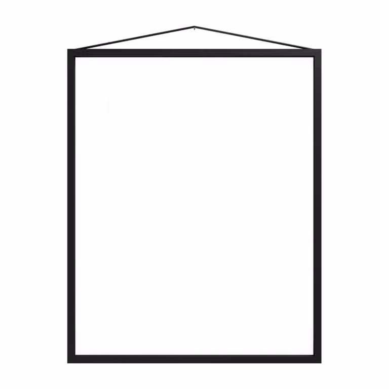 MOEBE Lijst Transparent en Black, 40 x 50 cm