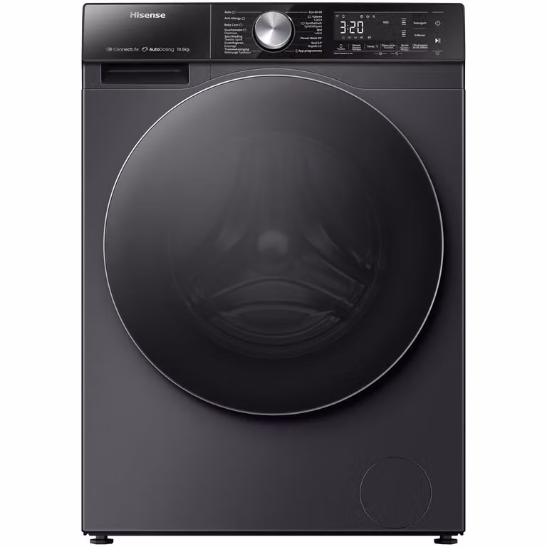 Hisense WF5S1045BB Wasmachine Zwart - 10 kg - 1400 toeren - Frontlader
