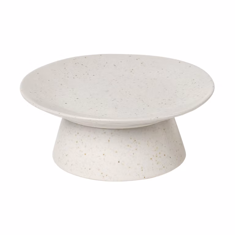 Broste Copenhagen Nordic Vanilla taartplateau Ø14,5 cm