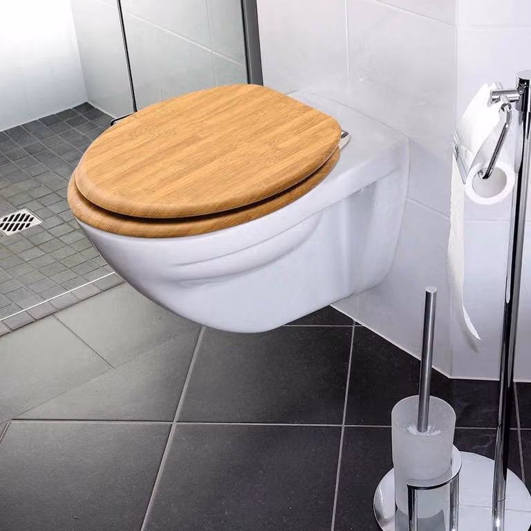 Casaria Duurzame Toiletbril voor Badkameraccessoires