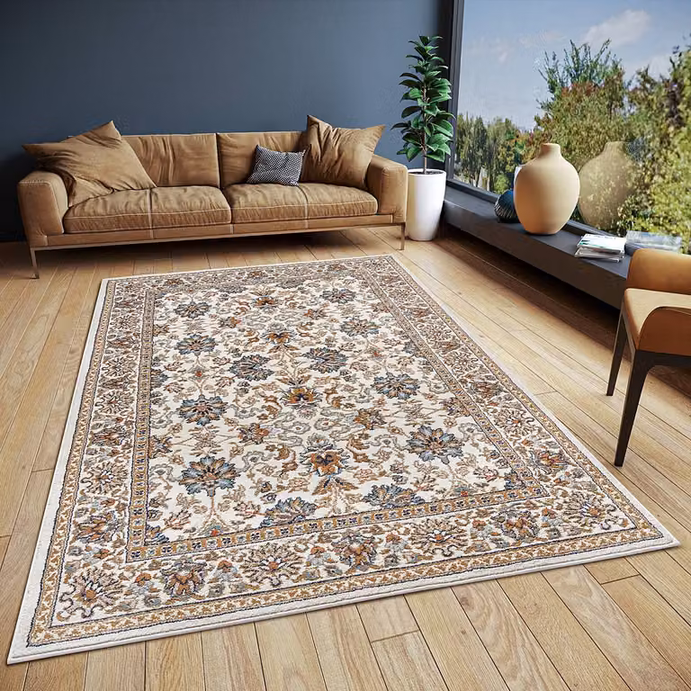 home24 Oosters vloerkleed Saraceni beige 120 x 170 cm