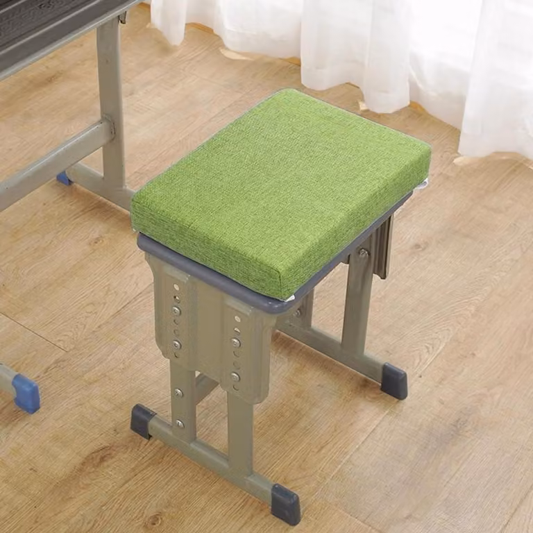 Antislip Zitkussen van Traagschuim met Wasbare Hoes - Grasgroen - 35 x 24 cm