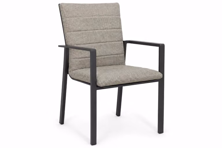 Lifestyle Garden Furniture Timo dining tuinstoel antraciet/sandy