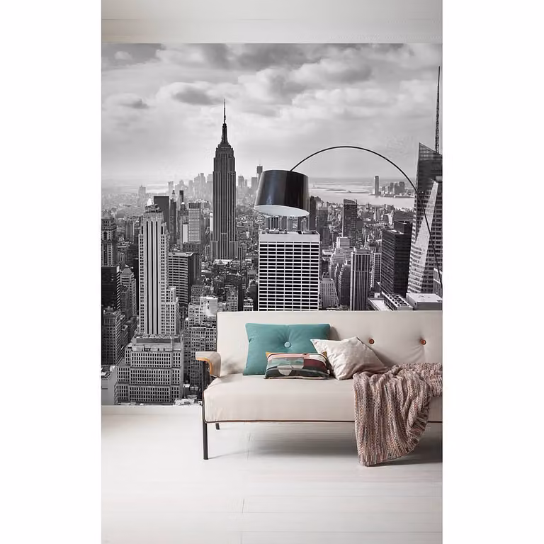 home24 Fotobehang NYC Black and White B: 300 cm, H: 250 cm