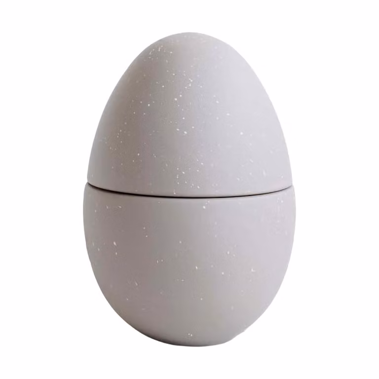 Cooee Design Bonbonnière kom Sand-shell diameter: 18 cm