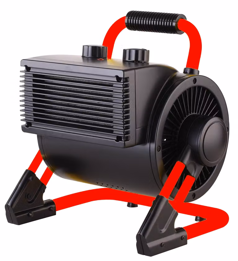 Aktobis AG Elektrische verwarming met vorstbeveiliging model WDH-BGP02 2 kW