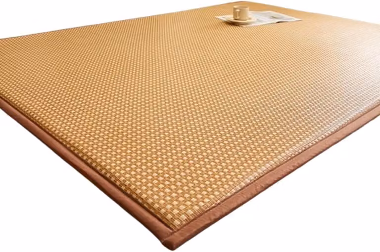 Opvouwbare Futon Vouwmatras met Ademend Rotan Patroon 6 - 60 x 120 cm