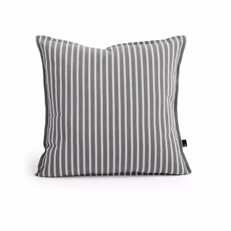 HAY Terrazza kussen Grey bold stripe, 50 x 50 cm