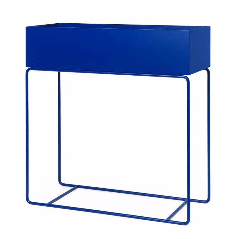Ferm Living plantenbak Bright blue tabletop