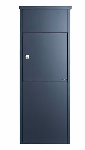 Allux 600 Pakketbrievenbus met Ruko slot, Antraciet, B/D/H: 105 x 38 x 23 cm