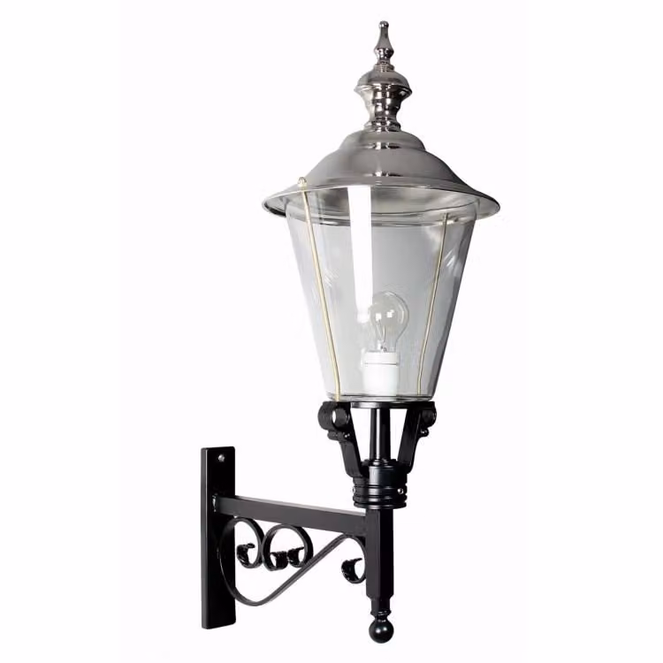Nostalgische wandlantaarn Berlage zwart van KS Verlichting