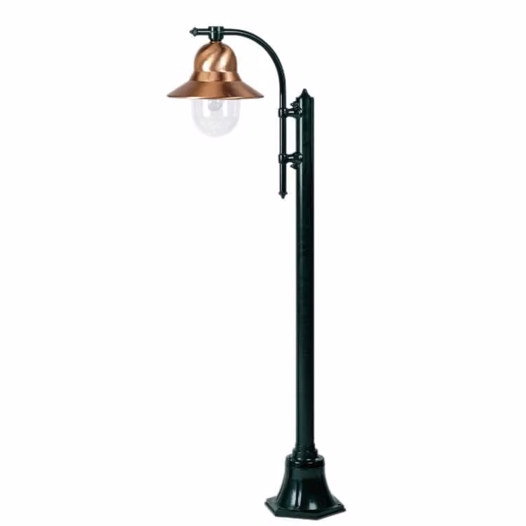 Klassieke staande tuinlamp Toscane antraciet van KS Verlichting