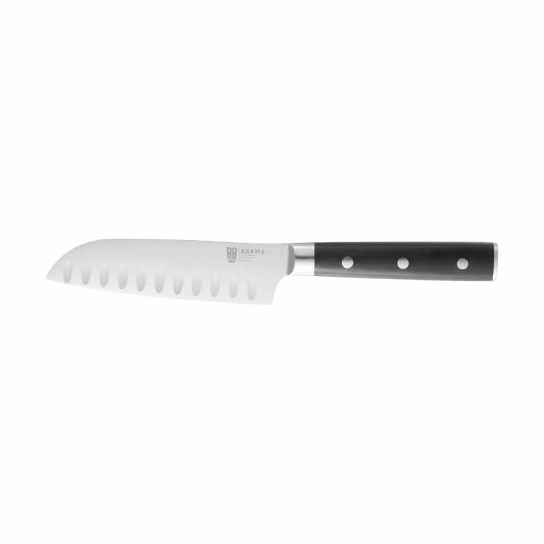 Dorre Asama Santokumes 13 cm met zwart handvat