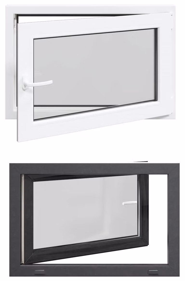 vidaXL Kipp- en draaikraam voor de kelder, model RISOR, B: 90 cm, D: 50 cm