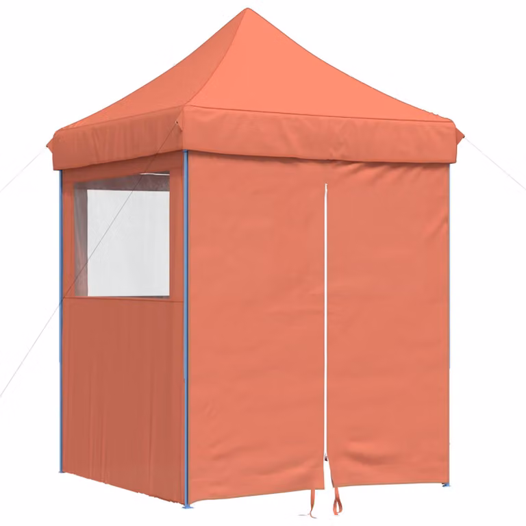 vidaXL Partytent in terracotta van Oxford-stof, B/D/H: 200 x 200 x 306 cm