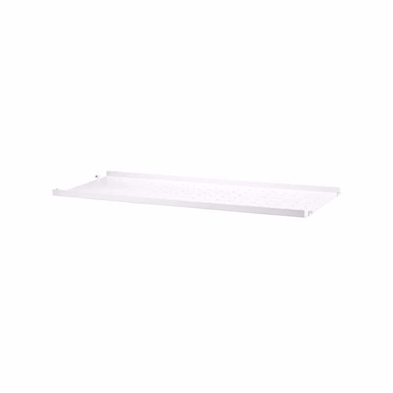 String Straight metalen plank wit, B: 58 cm, D: 20 cm