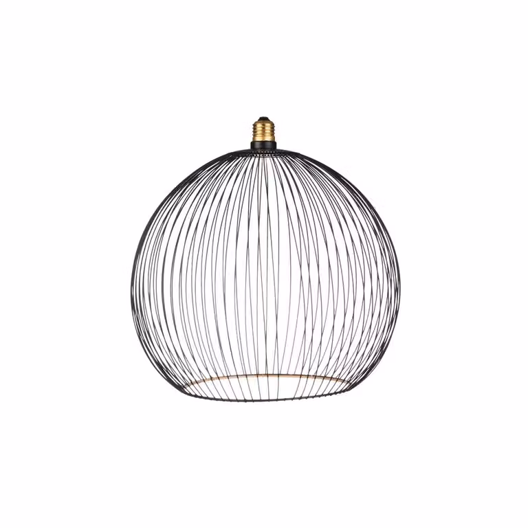Segula Floating Filo LED Globe Lamp - Zwart - Ø 30 cm - 6W - E27 - 450lm - 2200K