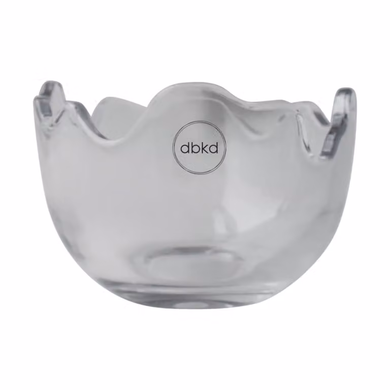 DBKD Happy Easter eierschaal kom - Clear