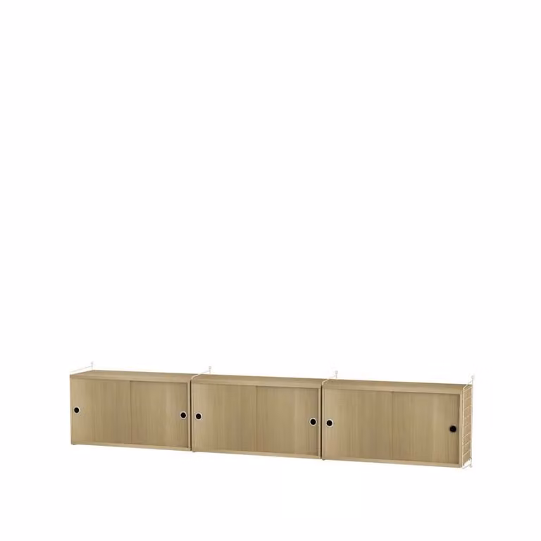 String woonkamer kast eik & beige - Combinatie D