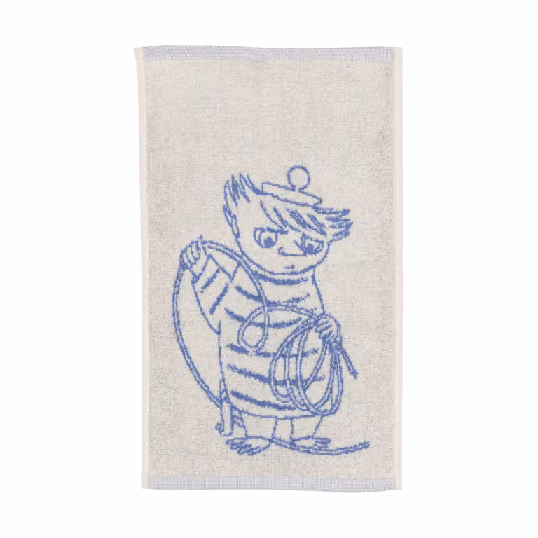 Moomin Arabia handdoek Too-ticky, blauw, 30 x 50 cm
