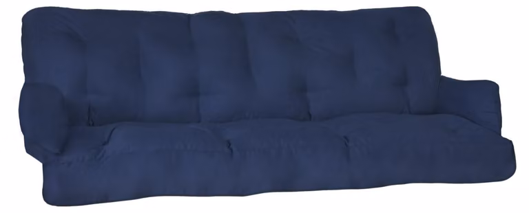 Beautissu zitkussen voor Hollywoodschommel Flair HS, donkerblauw, B/D/H: 180 x 50 x 8 cm