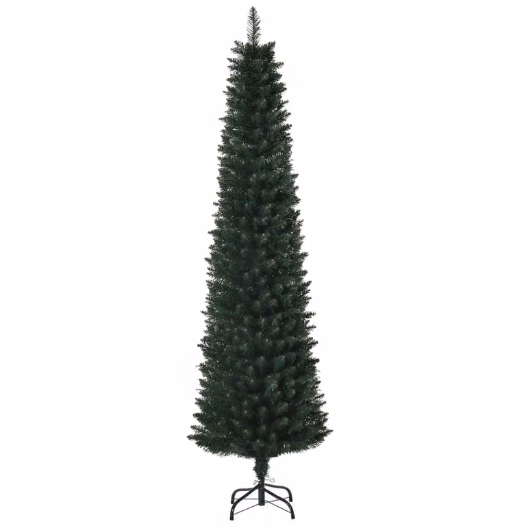 HOMCOM Kerstboom, 180 cm, Groen