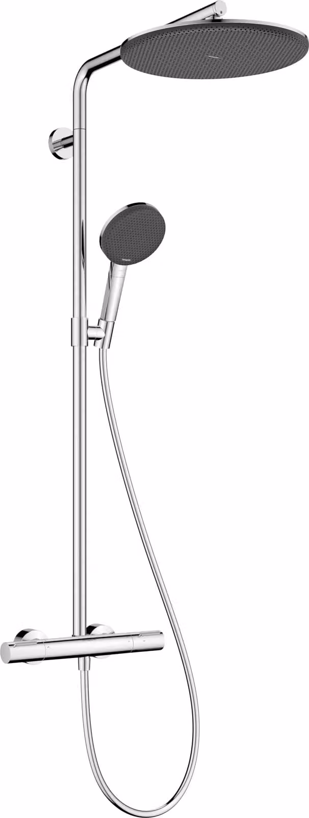 Hansgrohe Raindance Alive S Puro douchekolom 300, 1 straal, EcoSmart, met Ecostat Element, chroom