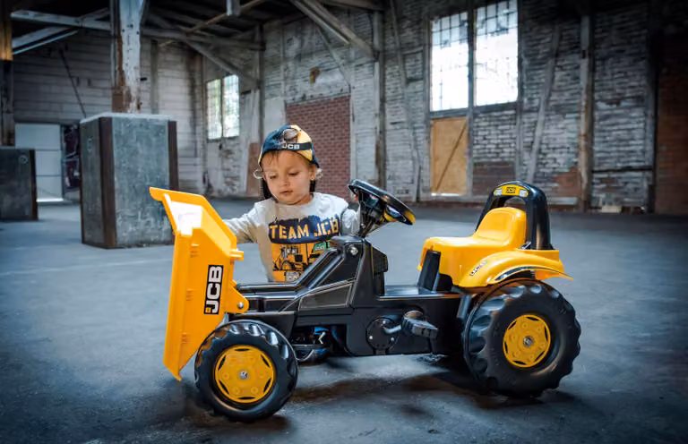 Rolly Toys DumperKid JCB Trekker, B/D/H: 93 x 44 x 52 cm