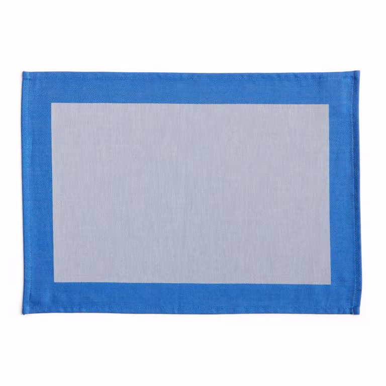 HAY Ram placemat blauw B: 31 cm, D: 43 cm