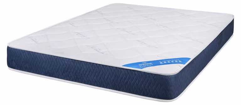 Dripio Matras met reflex foam voor volwassenen, wit, B: 180 cm, D: 105 cm, H: 24 cm