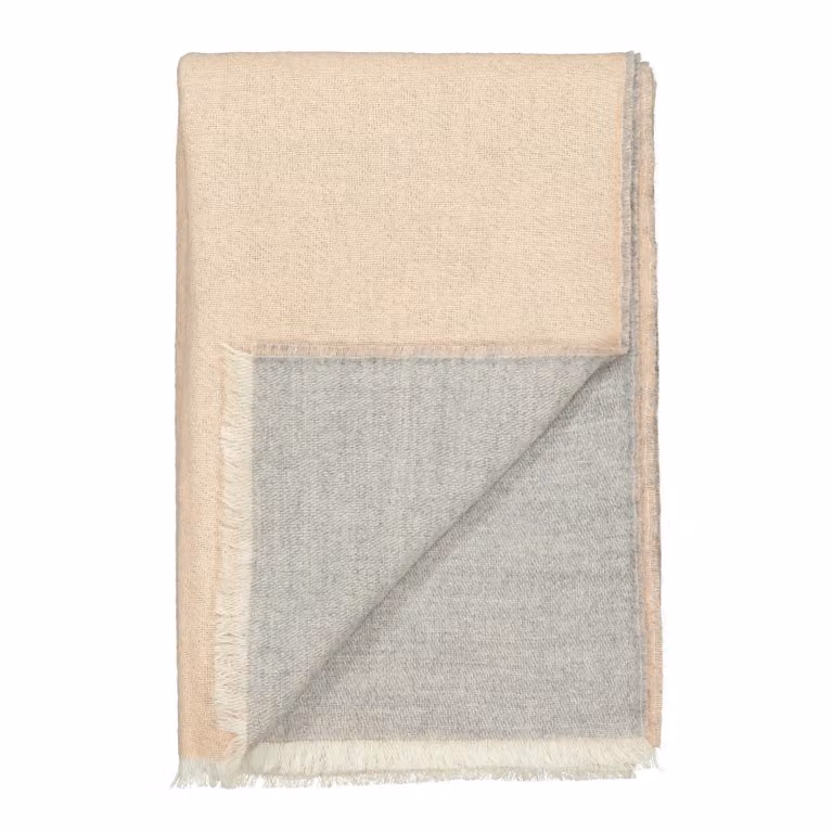 Elvang Denmark Venice plaid Wit-nude voor volwassenen