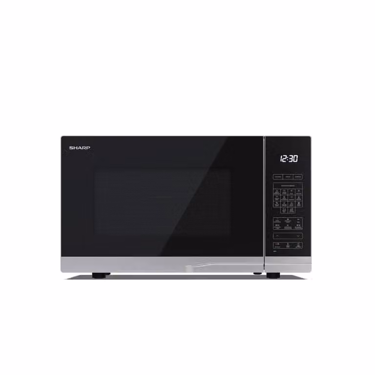 Sharp YC-PC322AE-S Combimagnetron Zwart