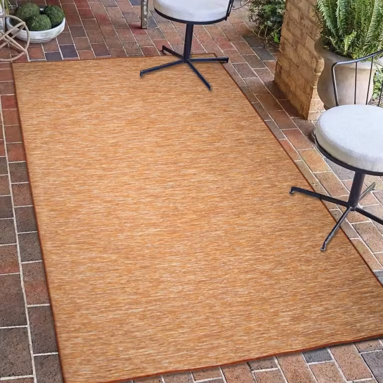 Teppich-Traum Binnen- en buitenmat met sisaloptiek, dubbelzijdig bruikbaar, kleur terra, 67 x 180 cm