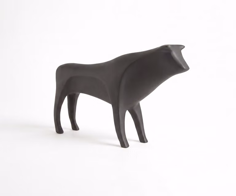 Delife Beeldje Minos Aluminium Basalt Gegoten B8 x D36 x H23 cm