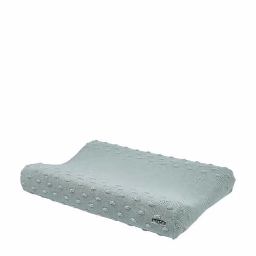 Meyco Silverline Knots aankleedkussenhoes voor baby's, groen, 70 x 45 cm