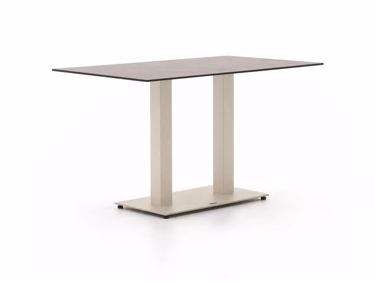 Forza Furniture Tuineettafel Forza - Rechthoekig - Bruin - HPL en Kunststof