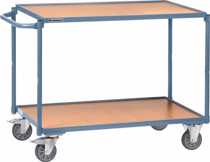 Nordwest Promat werkbank met 2 lades en vlak oppervlak, draagvermogen 250 kg, B: 60 cm, L: 100 cm, kleur RAL 5014