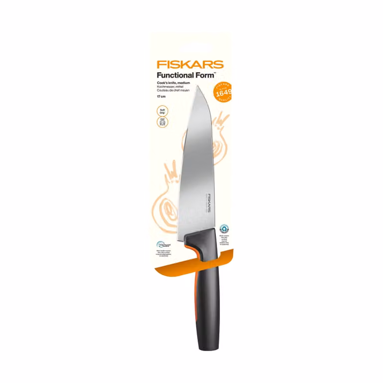 Fiskars Functional Form koksmes Medium van roestvrij staal