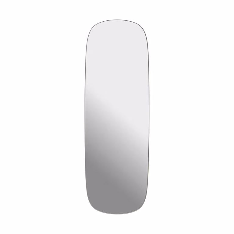 Muuto Framed spiegel Grey-clear, B: 150 cm, D: 50 cm