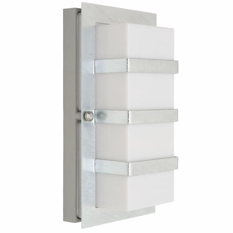 Moderne wandlamp Vista Franssen - Zilver - Metaal en Glas