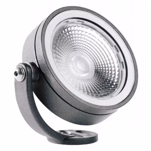 Franssen 10W Led Floodlight Clock - Zwart