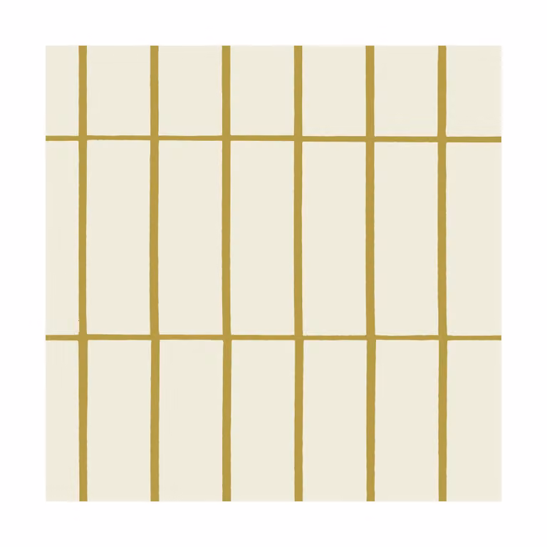 Marimekko Tiiliskivi servet 20-pack Beige-Gold 33 x 33 cm
