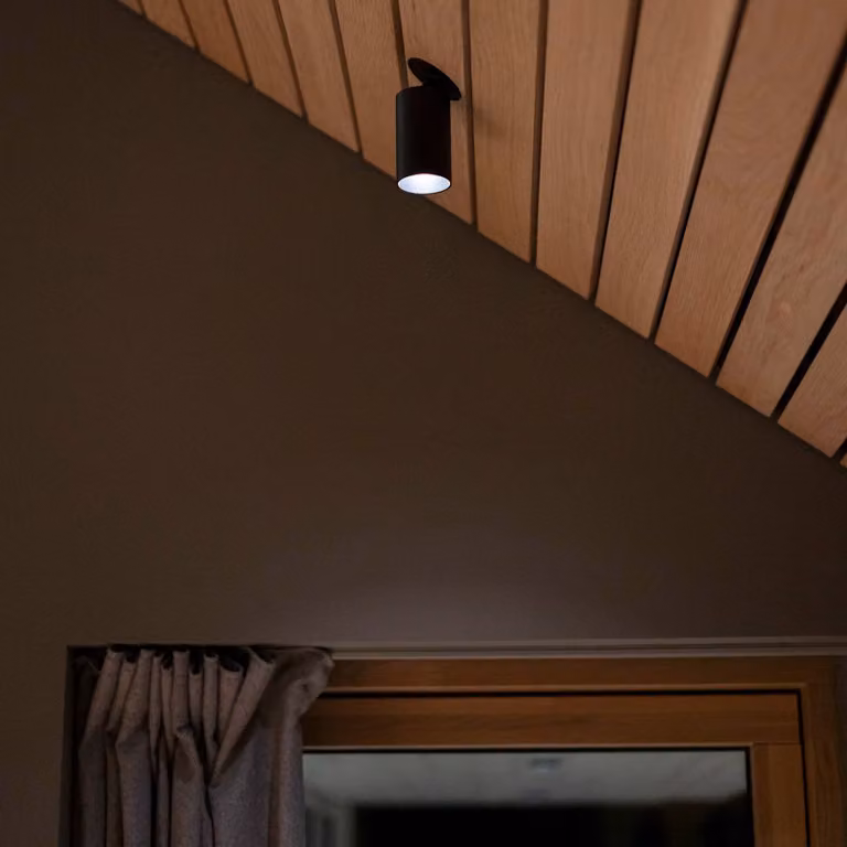 The Light Group SLC LED inbouwspot Art, zwart, dimbaar, warm wit, aluminium