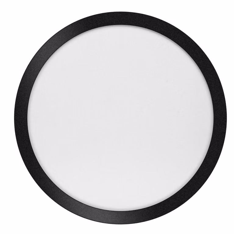 ETH Led plafonnière Anne zwart 24W 2700K Ø40cm