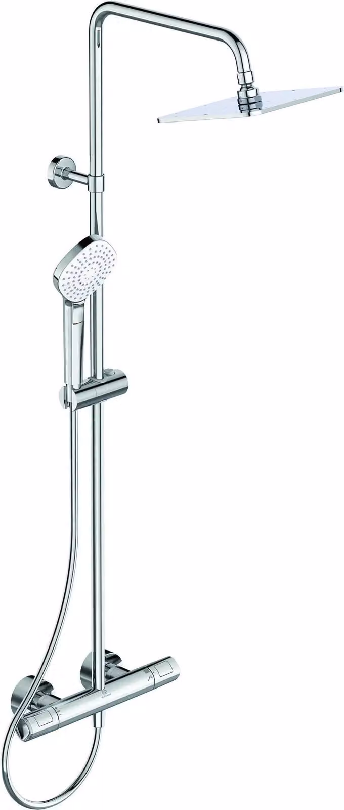 Ideal Standard Ceratherm T100 douchesysteem opbouw A7240AA chroom