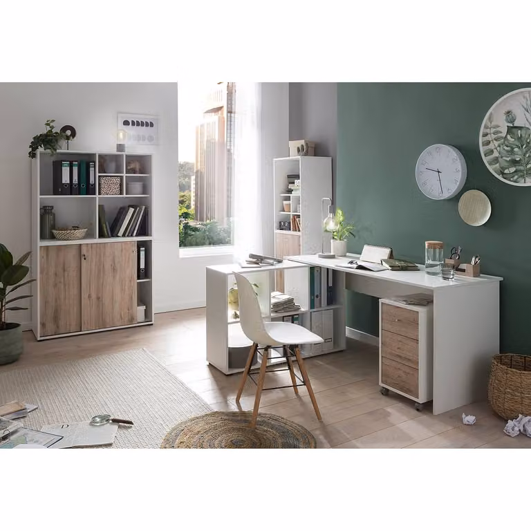 home24 Hoekbureau Serie 400 wit