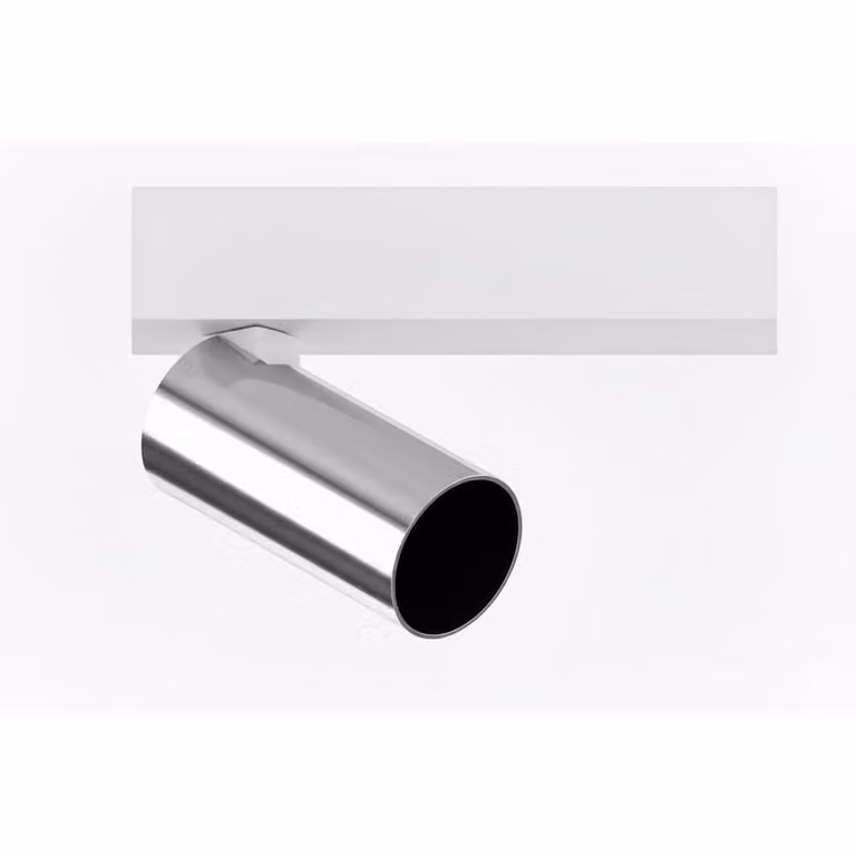 Lyora Tevo Mini 1-lichts opbouwspot wit met chroom