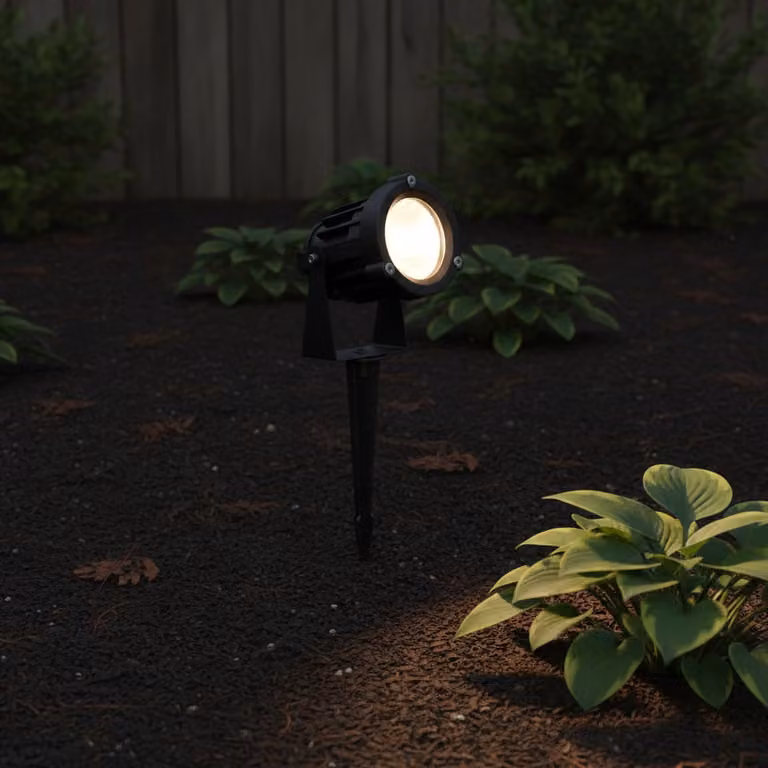 Lyora Prikspot Quick 13W LED Floodlight - Zwart - Aluminium