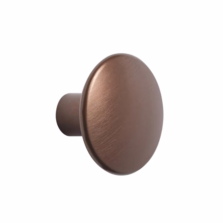 Muuto The Dots kledinghaak metaal Umber Breedte: 3,9 cm