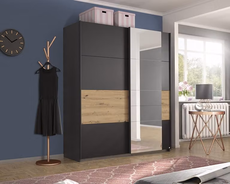 Bedroomshop Zweefdeurkast Sevilla met schuifdeuren
